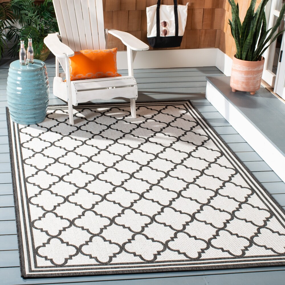 SAFAVIEH Beach House Mima Indoor/ Outdoor Waterproof Patio Backyard Rug