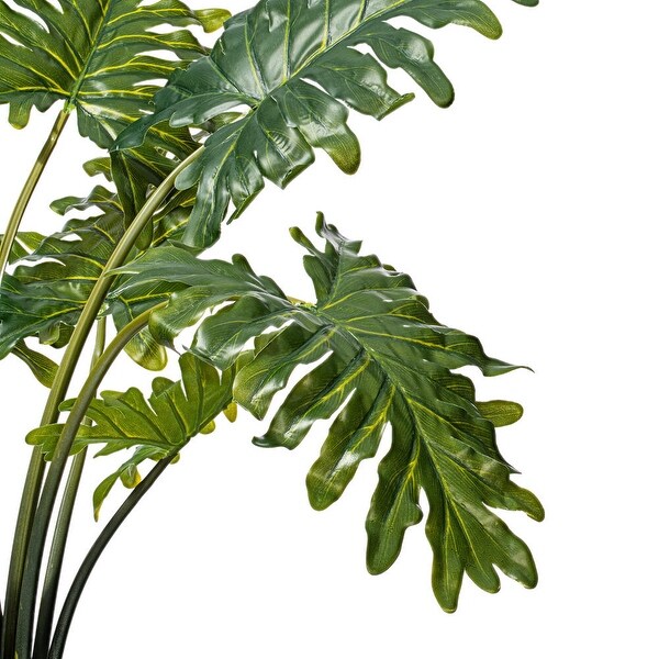 Vickerman 25 Artificial Potted Grand Philodendron Bush.