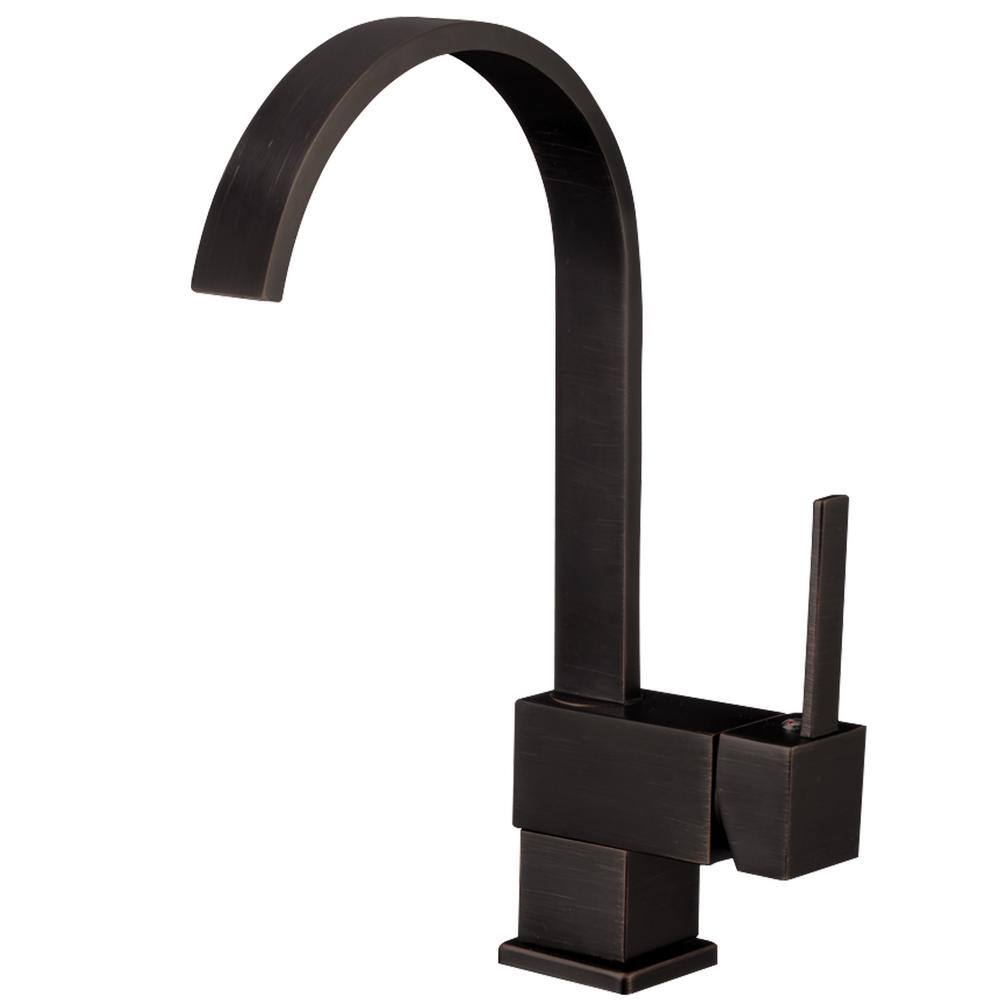 Novatto Wright Single Handle Pivotal Bar Faucet in Oil Rubbed Bronze NBPF-108ORB