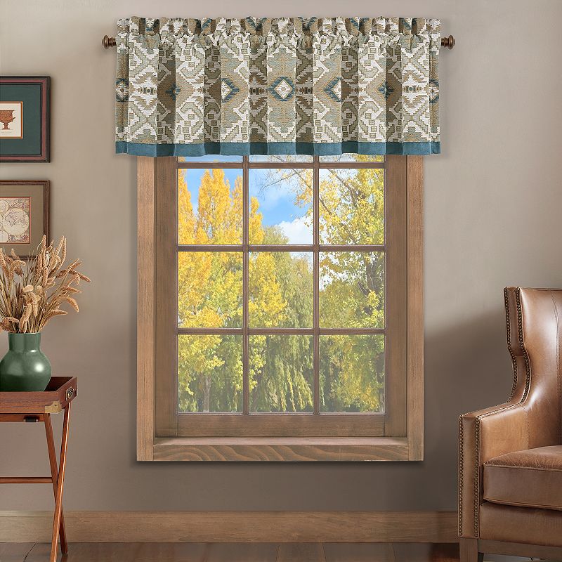 Five Queens Court Plainview Spa Window Straight Valance