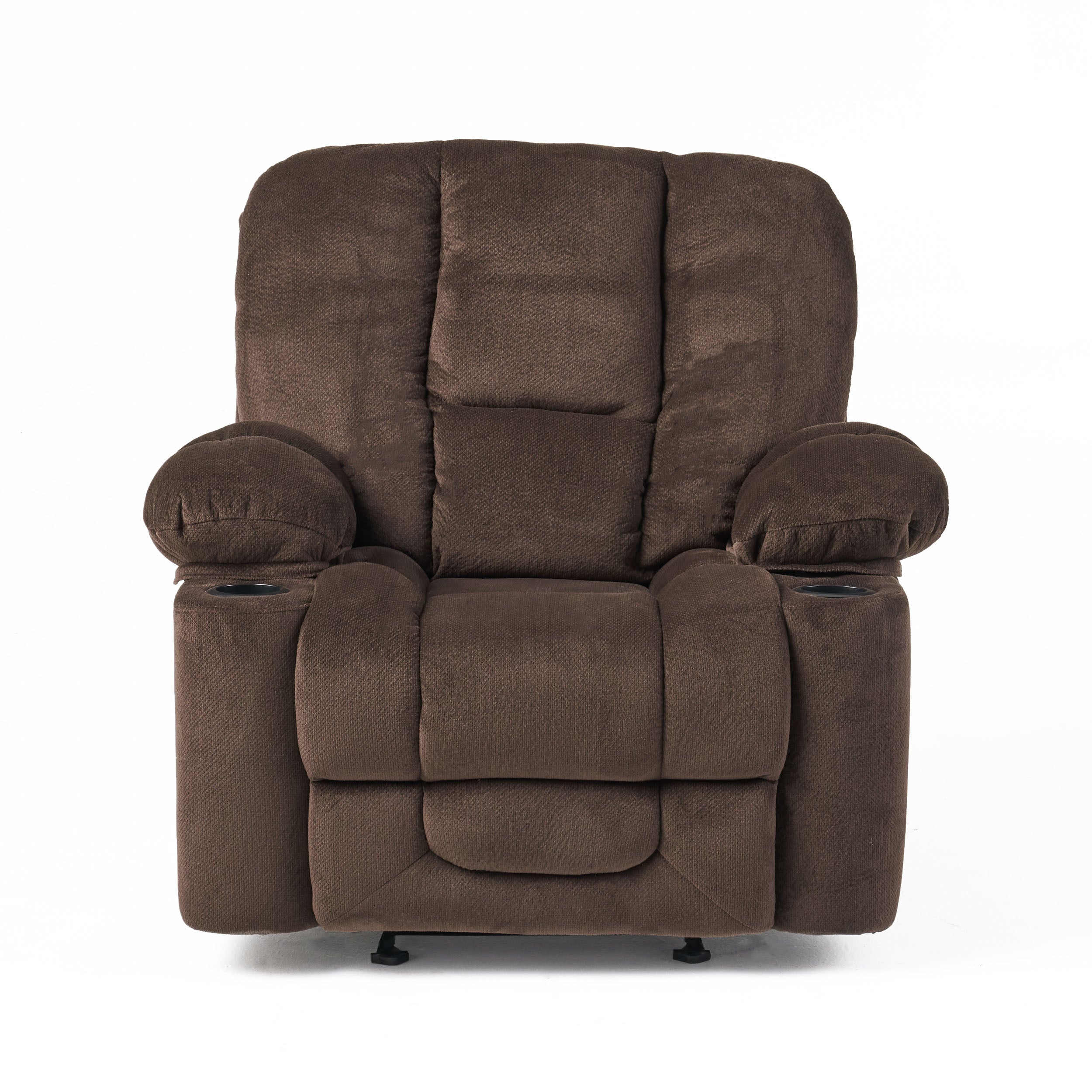 Raymond Fabric Glider Recliner Club Chair