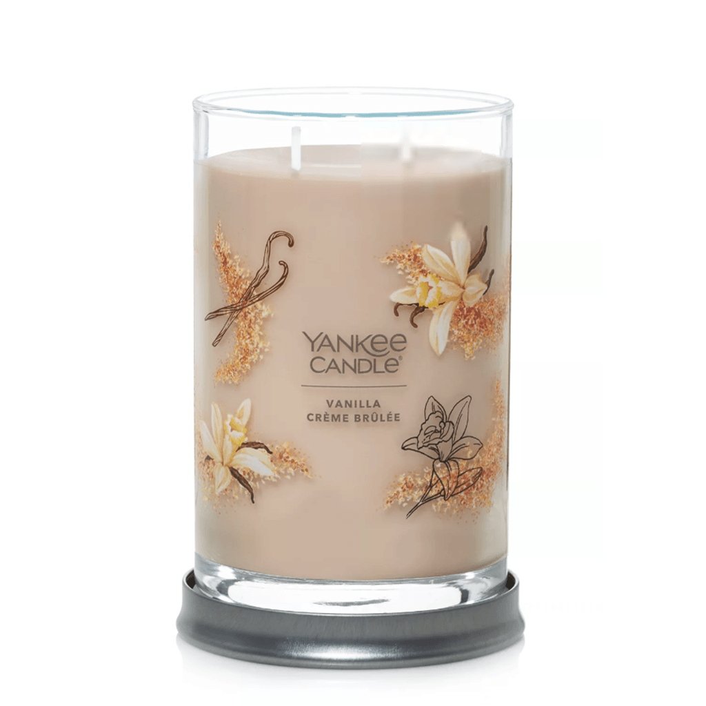 Yankee Candle  Signature Large Tumbler Candle in Vanilla Crème Brûlée