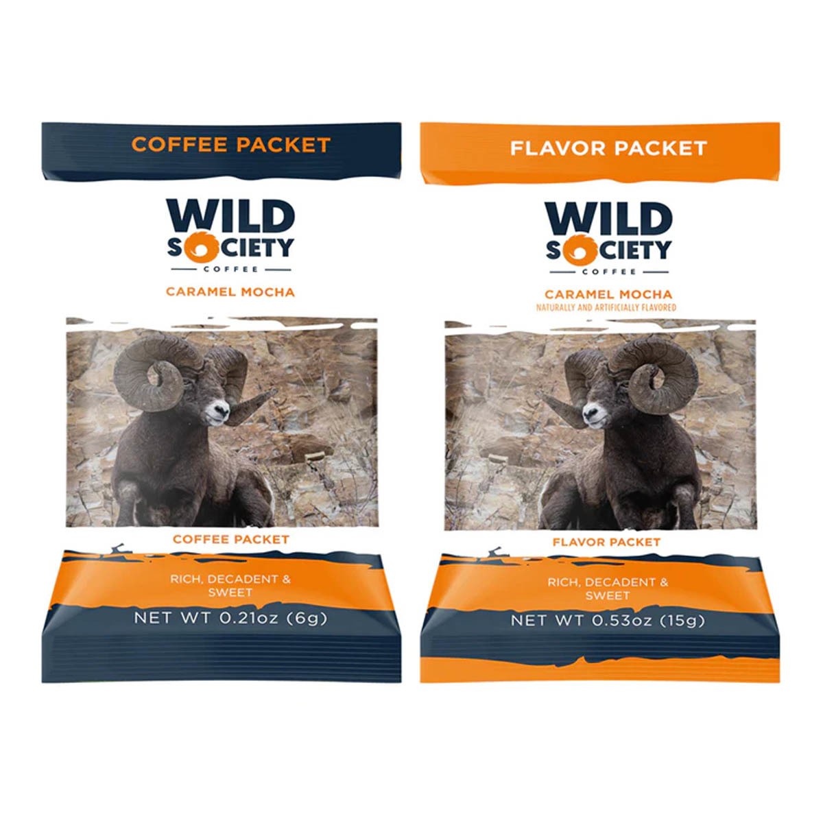 Wild Society Coffee Wild Society Microground Instant Caramel Mocha Coffee