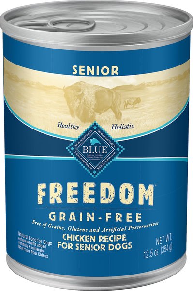 Blue Buffalo Freedom Senior Chicken Recipe Grain-Free Canned Dog Food