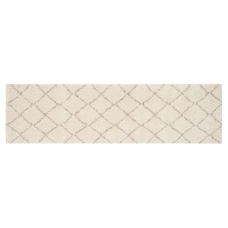 Safavieh Arizona Tempe Lattice Shag Rug