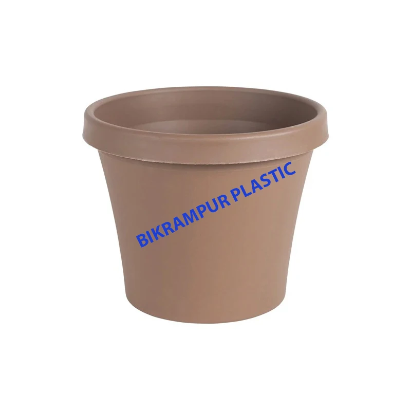 New Design Custom Wholesale Price Factory Supply Gallon Garden Pots Plastic Nursury Round Planter Plant Pots From Bangladesh