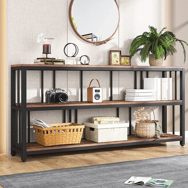 3 Tiers Console Sofa Table， 70