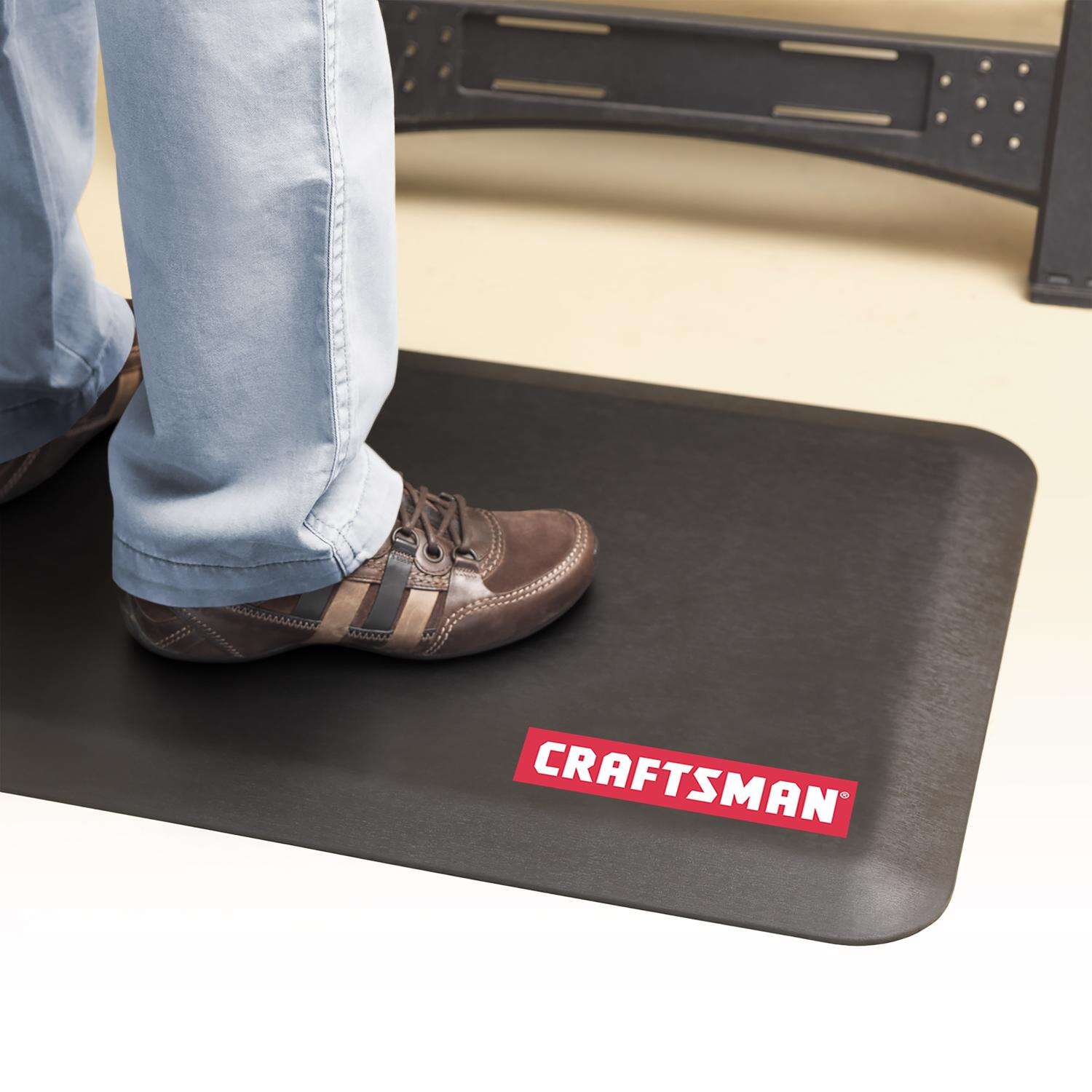 Craftsman 72 in. L X 20 in. W Black Polyurethane Foam Anti Fatigue Mat