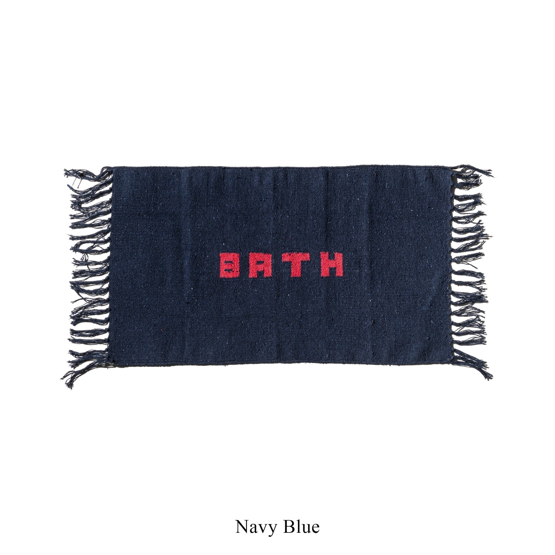 Handloomed Recycle Yarn Bath Mat