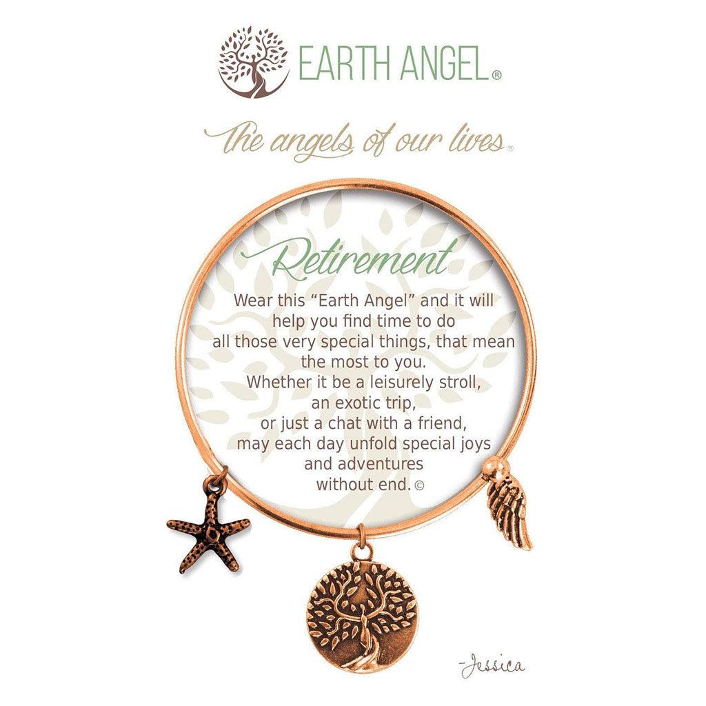 Earth Angel  Retirement Bracelet in Copper