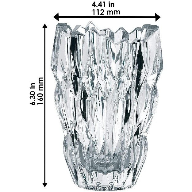 Natchmann Quartz 6 30 Inch Crystal Vase 6 30