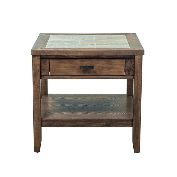 Mesa Valley Tobacco End Table