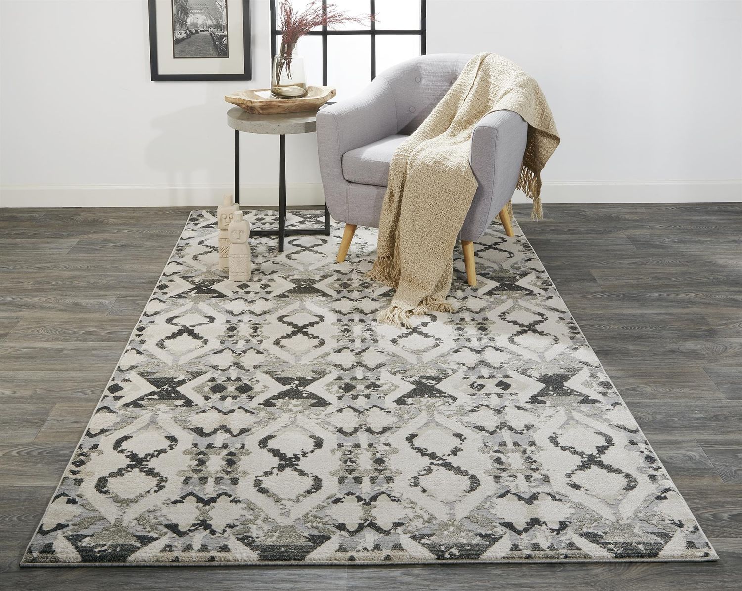 Alexander Ivory Rug by BD Fine