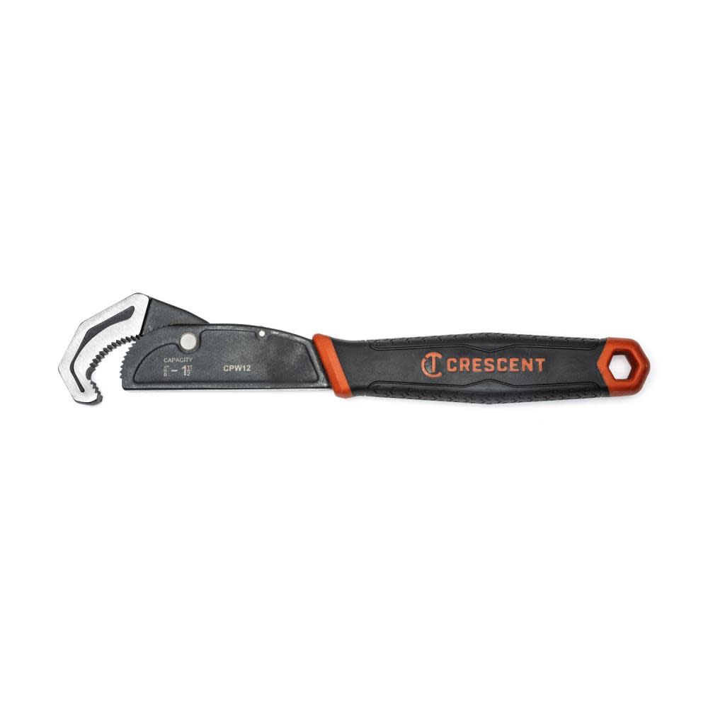 Crescent Pipe Wrench 12 Self Adjusting Dual Material