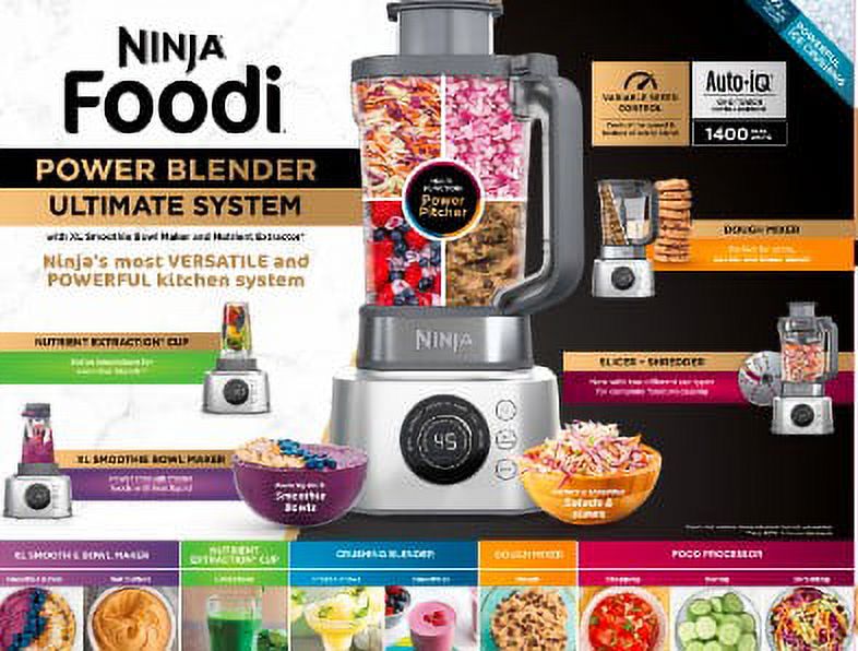 Ninja Foodi 72 oz Power Blender Ultimate System， SS400