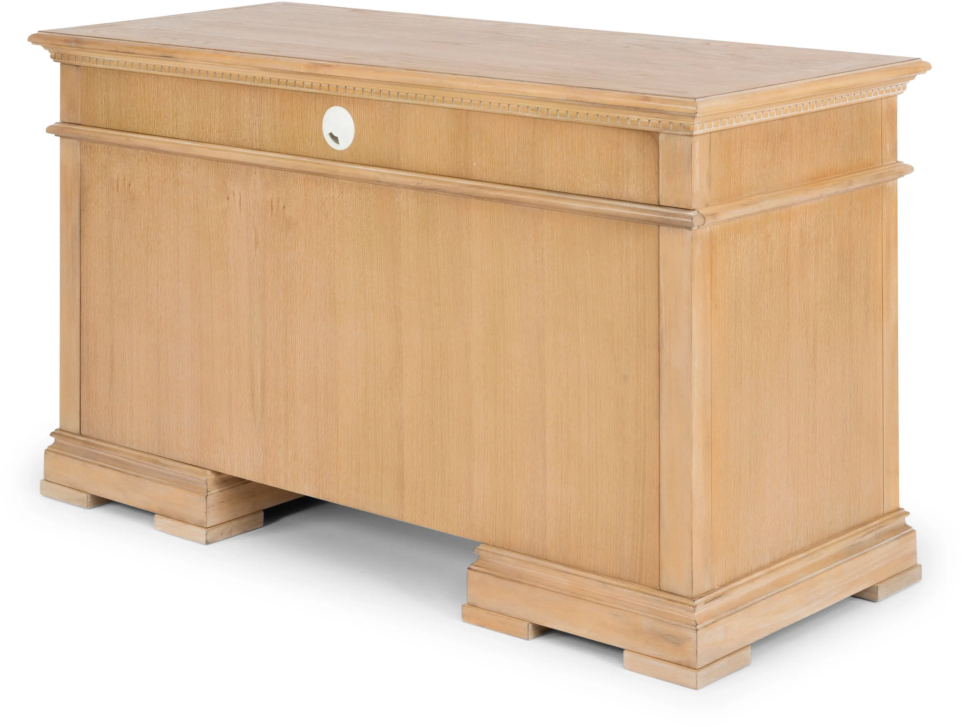 Manor House Brown Pedestal Desk