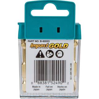 Makita Impact GOLD #2 2 in. Phillips Power Bit (15 Per Pack) B-60523