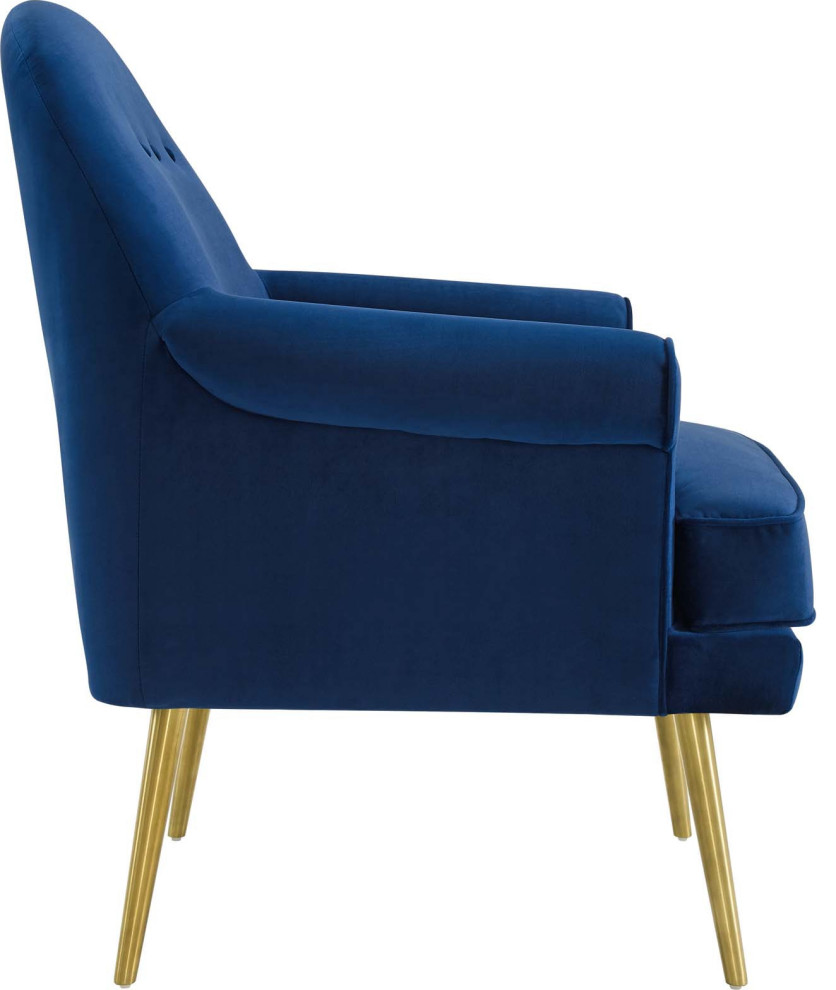 Millet Armchair   Midcentury   Armchairs And Accent Chairs   by HedgeApple  Houzz