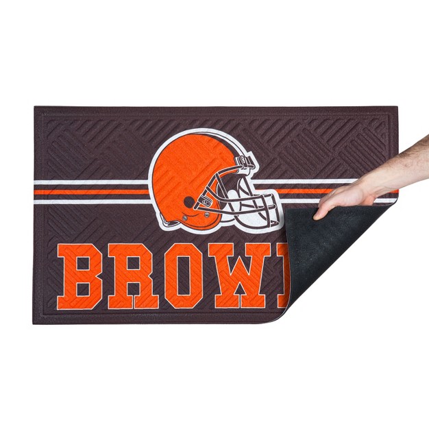 Embossed Mat Cross Hatch Cleveland Browns