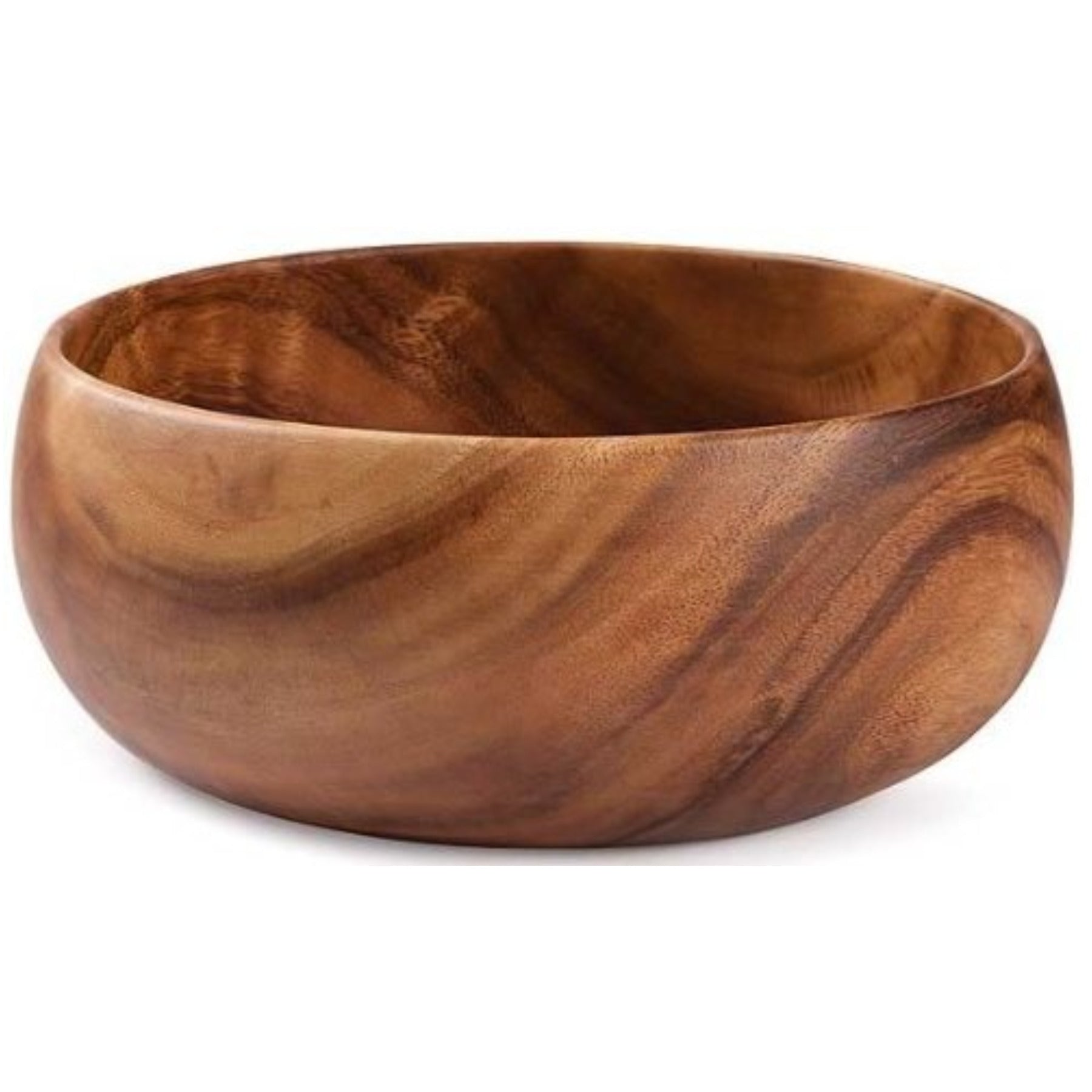 Acacia Wood Bowl Round 5 x 12