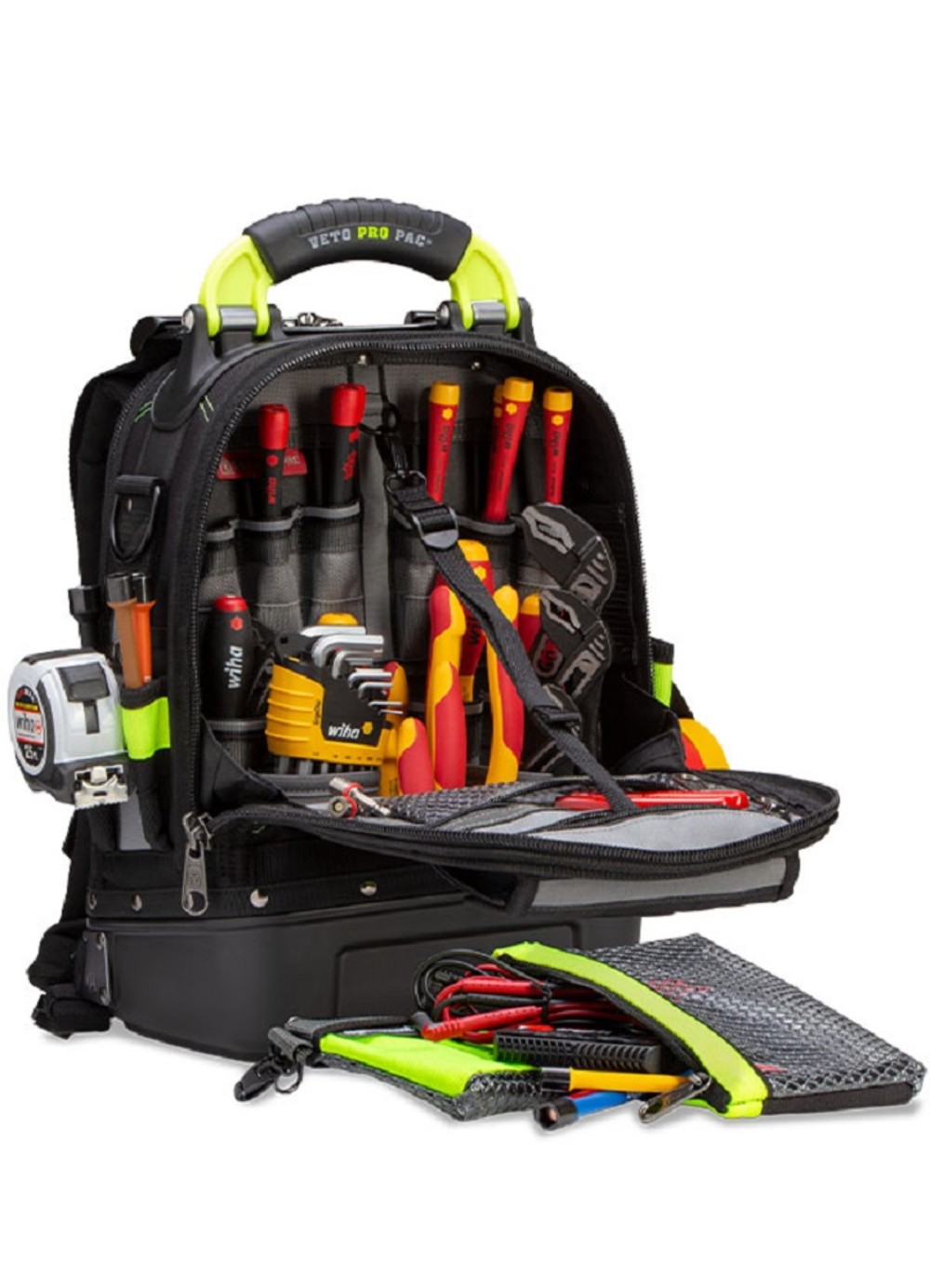 Veto Pro Pac Special Ops Tool BackPack Small with 2 Hi Viz Parts Bags ;