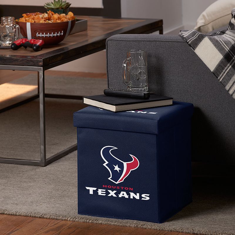 Franklin Sports Houston Texans Storage Ottoman with Detachable Lid