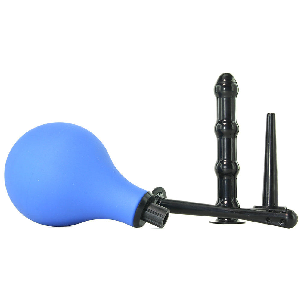 Premium One-Way Valve Anal Douche Set