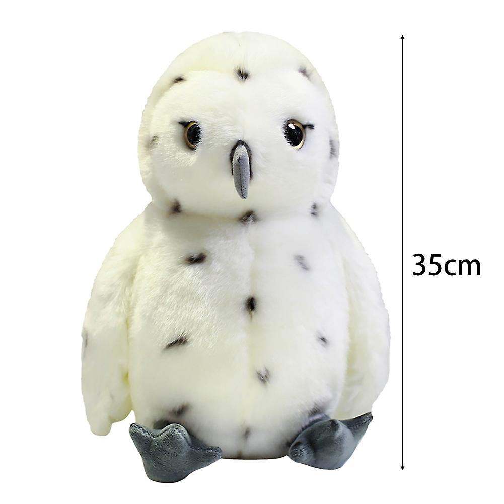 Cute Owl Doll Toy For Adult Women Girls Birthday， Plush Hugging Pillow Stuffed Animal White Owl Plush Toy Soft Plushie Sleeping Pillow Decorative Figu