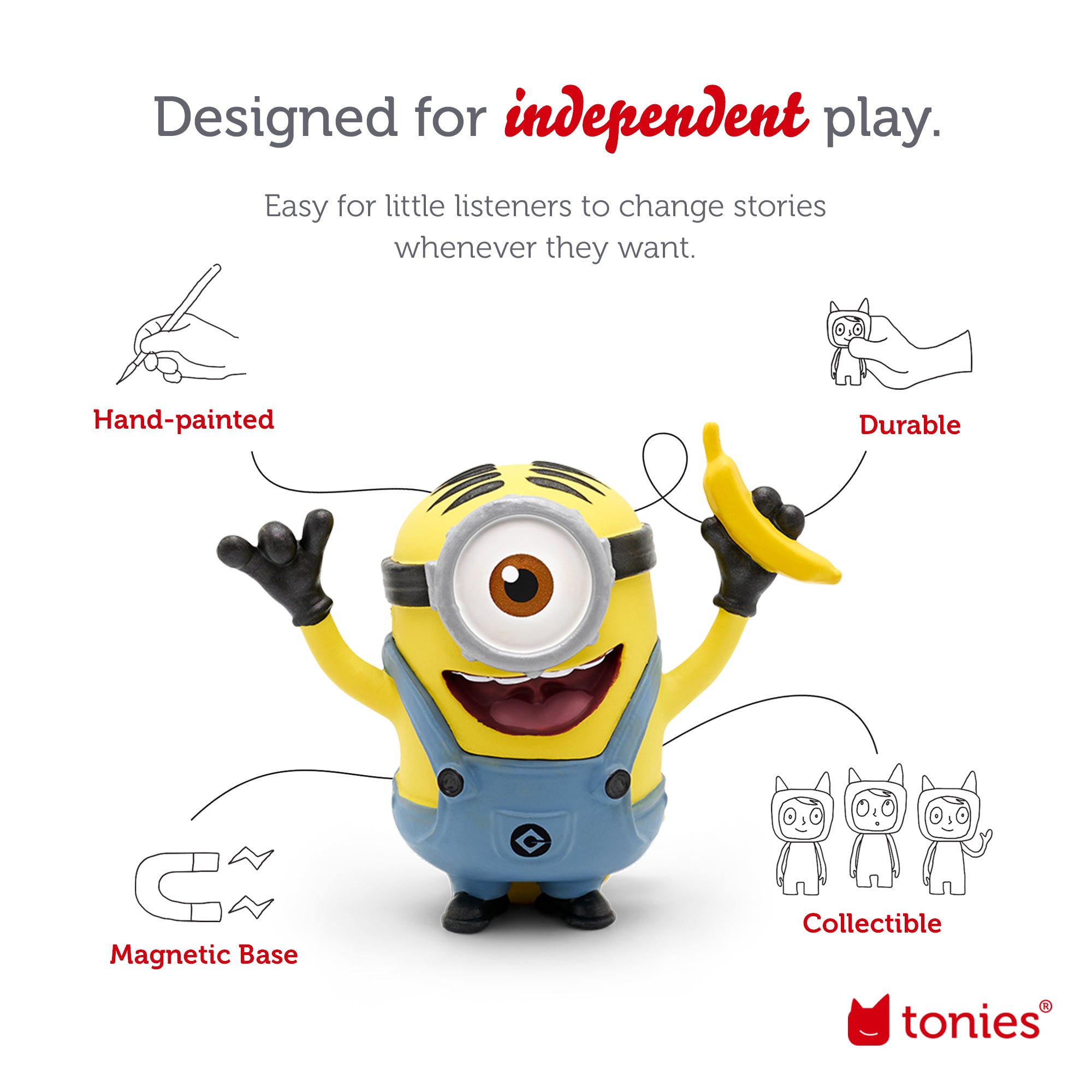 Tonies Minions Audio Play Figurine from Despicable Me