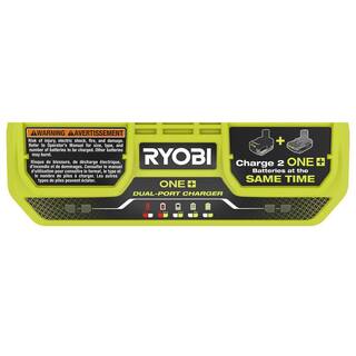 Ryobi ONE+ 18V HIGH PERFORMANCE Kit w (2) 4.0 Ah Batteries 2.0 Ah Battery 2-Port Charger  (4) FREE ONE+ HP Batteries PSK023-PBP2004-PBP2004