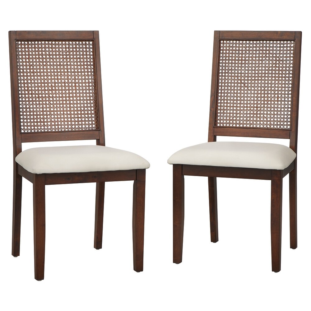 Lifestorey Westmont 7 piece Cane Dining Set