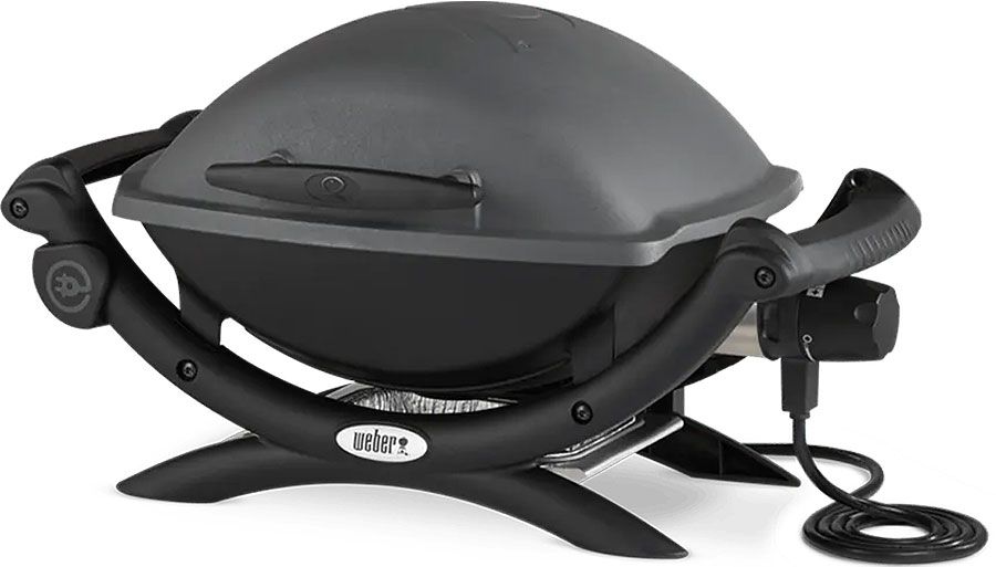 Weber Q 1400 Dark Grey Portable Electric Grill