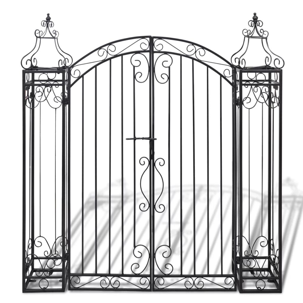 Outdoor Gate Inlife Entryway Archways Garden Arch Wrought Iron 4'x8