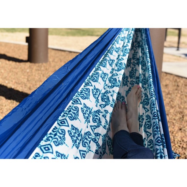 Equip 1person Travel Hammock Indigo Ink Dot