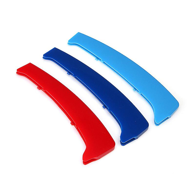 Born Pretty 3-color Car Grille Bar Cover Stripe Clip Decal High Quality For Bmw 1 Series E81 E82 E87 E88