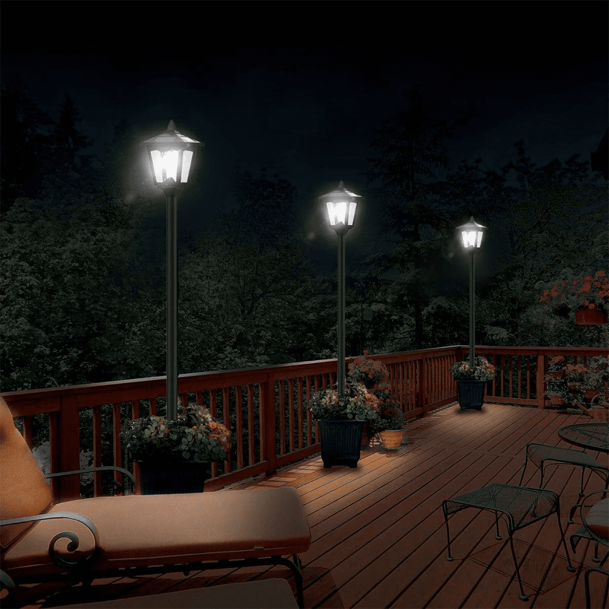 Solar Lamp Post Lights， 67