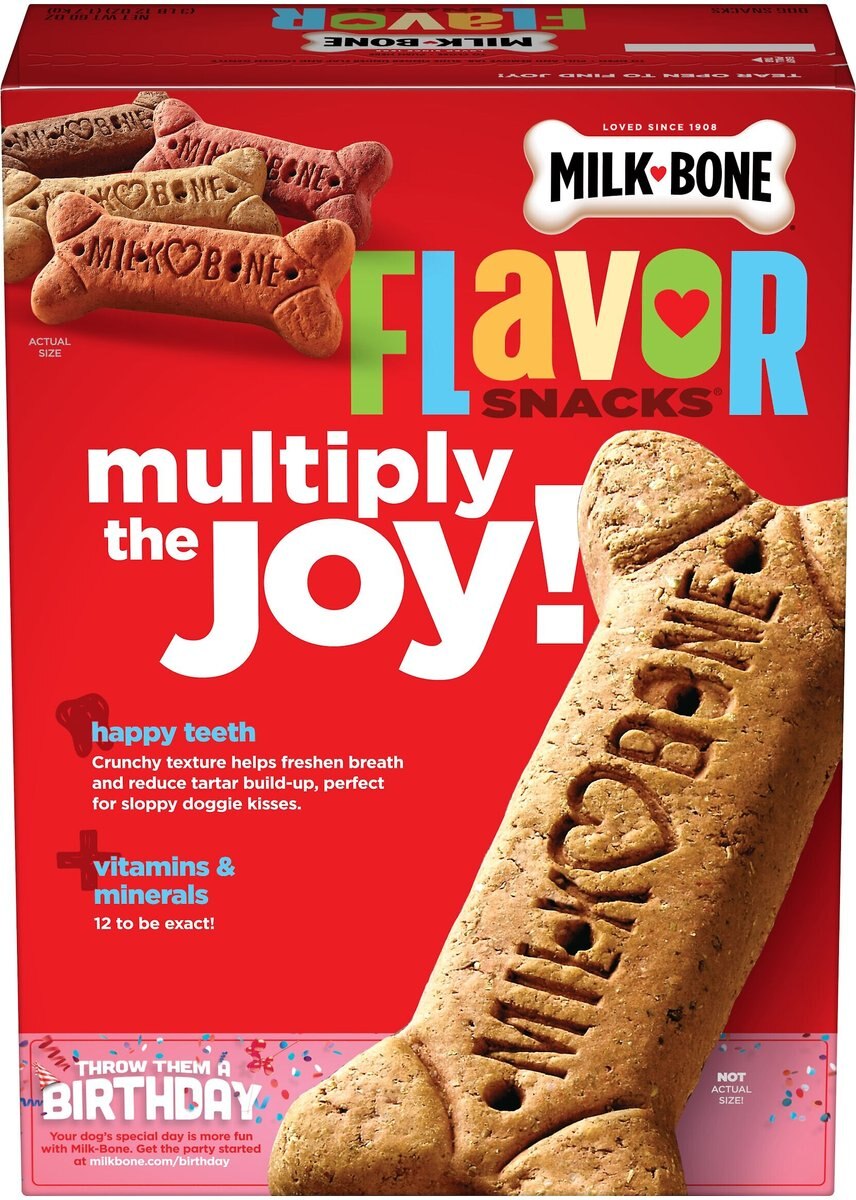 Milk-Bone Flavor Snacks Large Biscuit Dog Treats