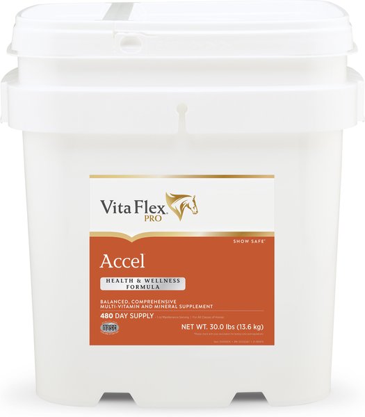 Vita Flex Pro Accel Health and Wellness Formula Pellets Horse Supplement