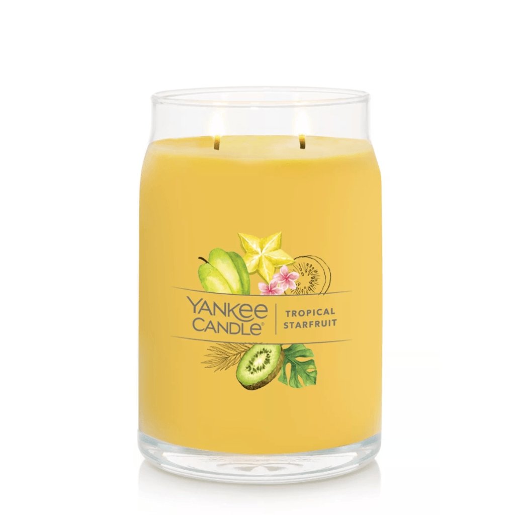 Yankee Candle  Signature Large Jar Candle in Tropical Starfruit