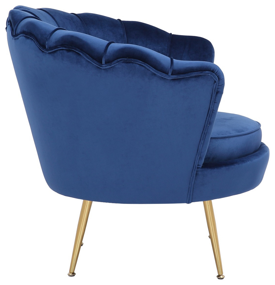 Queen Lounge Chair   Midcentury   Armchairs And Accent Chairs   by HomeCraftDecor  Houzz