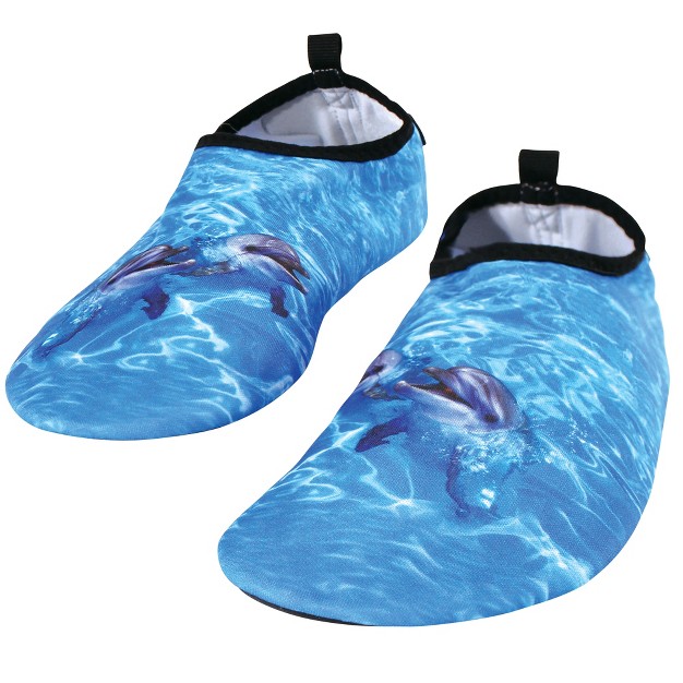 Hudson Baby Kids And Adult Water Shoes For Sports Yoga Beach And Outdoors Dolphins