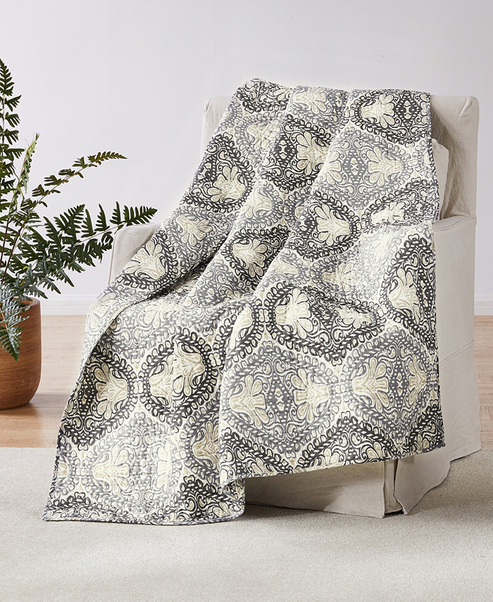 Levtex Trevino Quilted Throw， 50 x 60