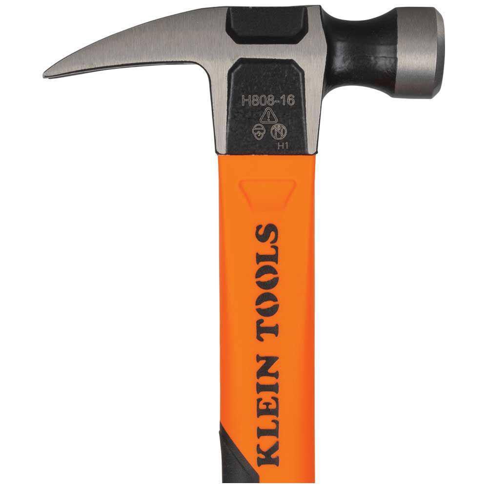 Klein Tools Straight-Claw Hammer 16-Ounce 13 in. H80816