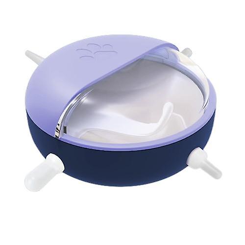 Puppy Kitten Milk Feeder Sets 180ml Bowl 5 Teats Silicone Simulation Nursing Station Cats Food Dispenser Newborn Pet Accessories