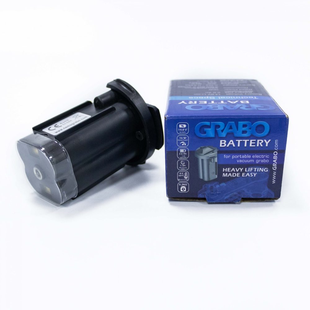 Grabo Extra Battery Pack for Electric Vacuum Lifter