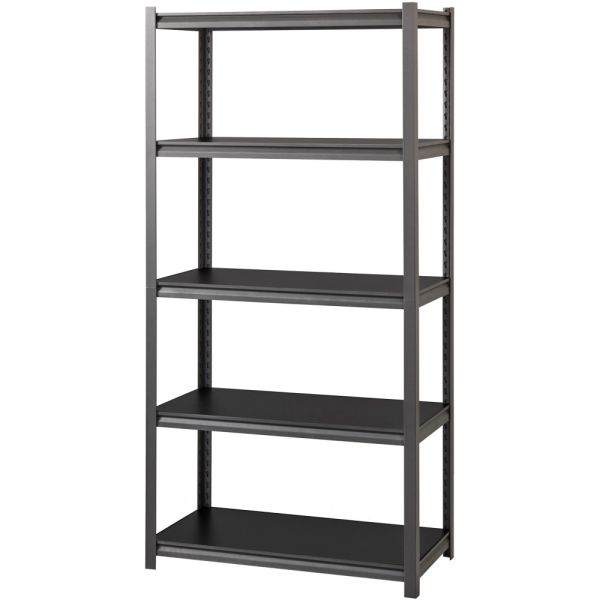 Lorell 3，200 lb Capacity Riveted Steel Shelving