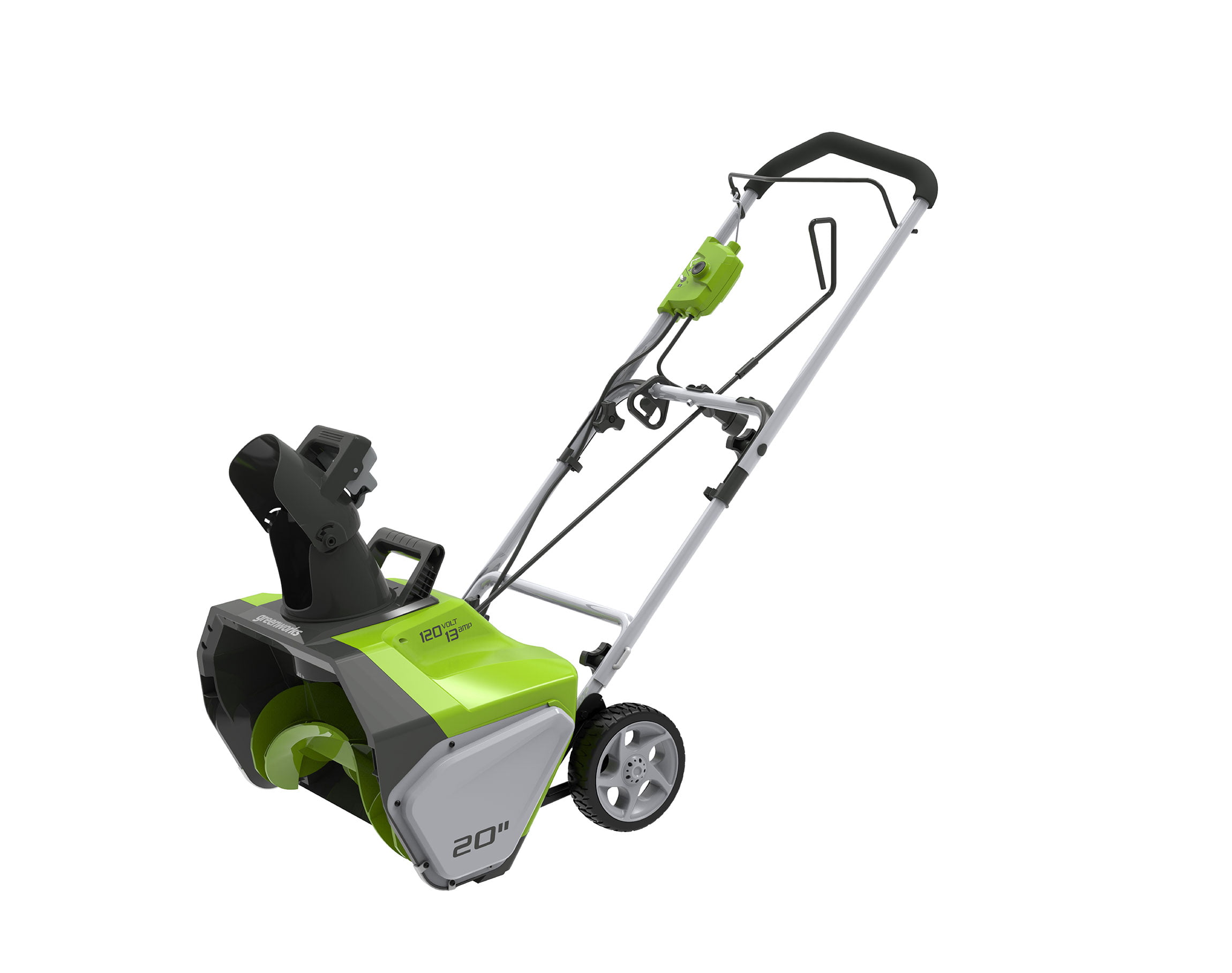 Greenworks 13 Amp 20 in. Corded Electric Snow Thrower， 2600502