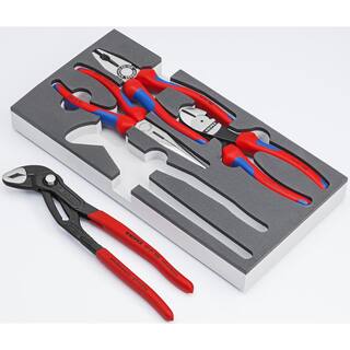 KNIPEX Basic Pliers Set (4-Piece) 00 20 01 V15