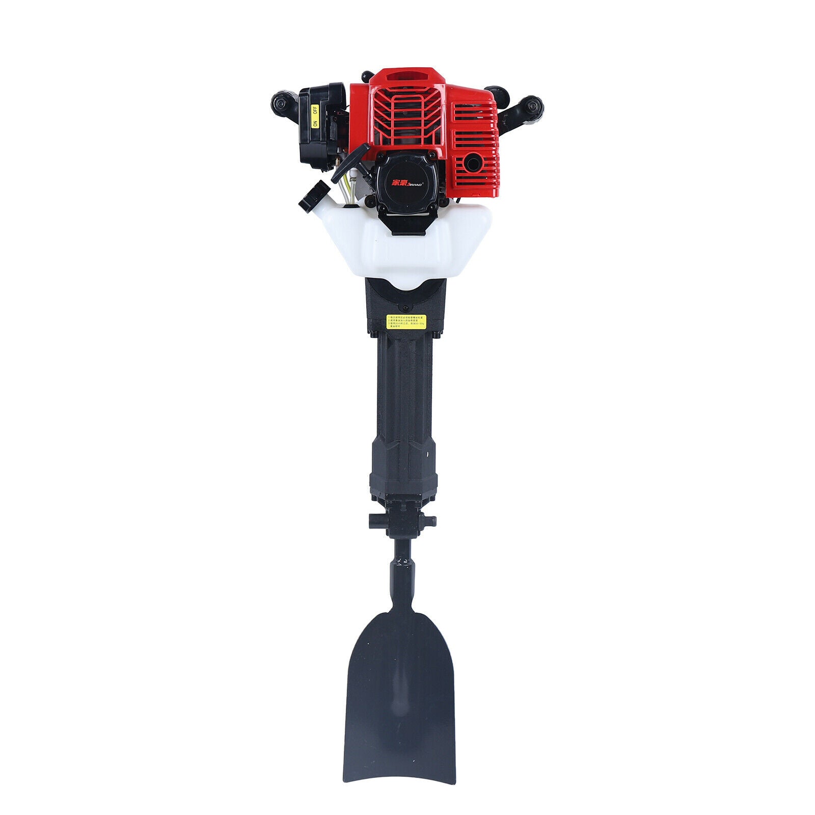 Oukaning 52CC 2-Stroke Gasoline Excavator Sapling Tree Planting Shovel Rock Drilling Tool