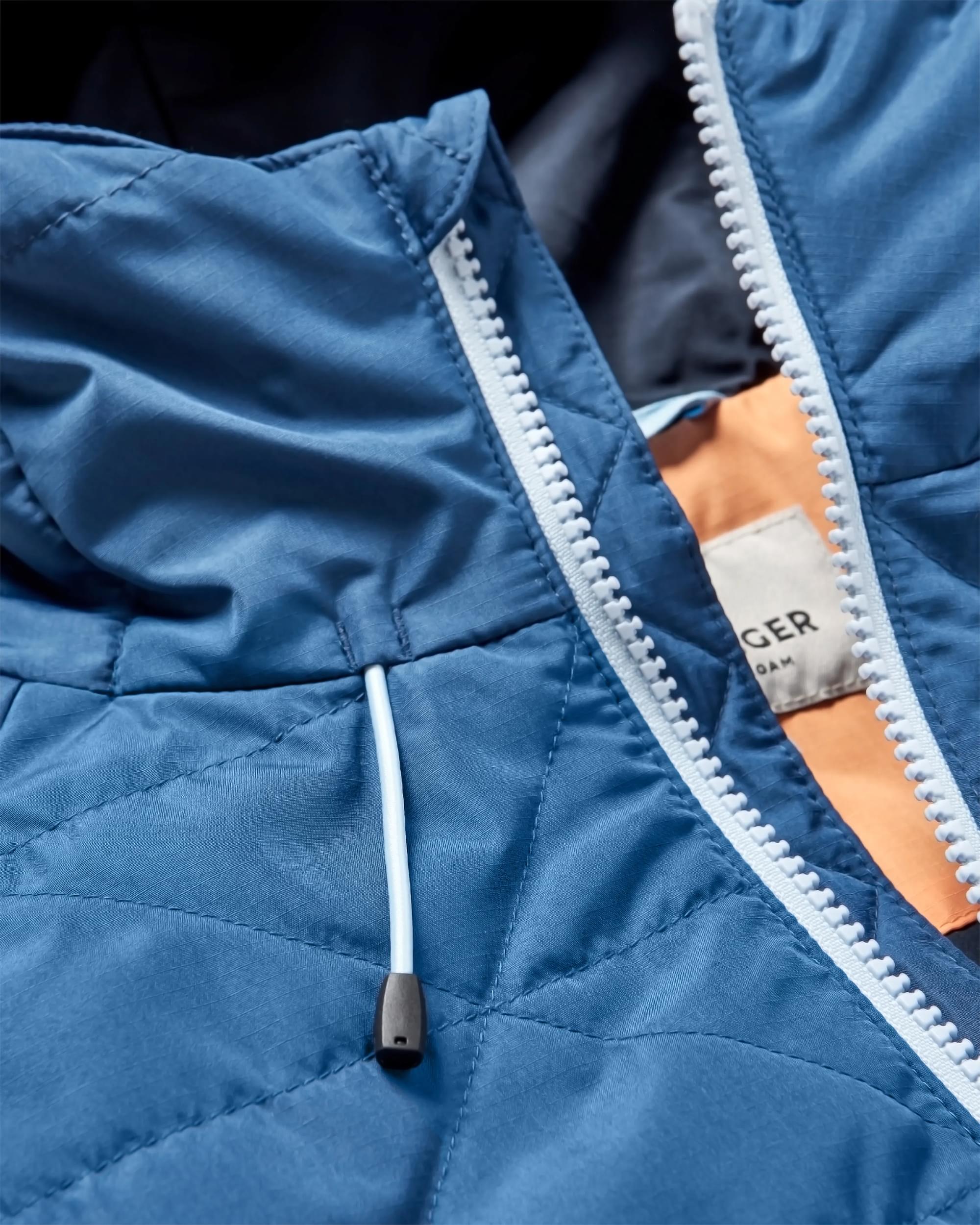 Singletrack Recycled Thermore® Insulated Jacket - Dark Denim/ Apricot